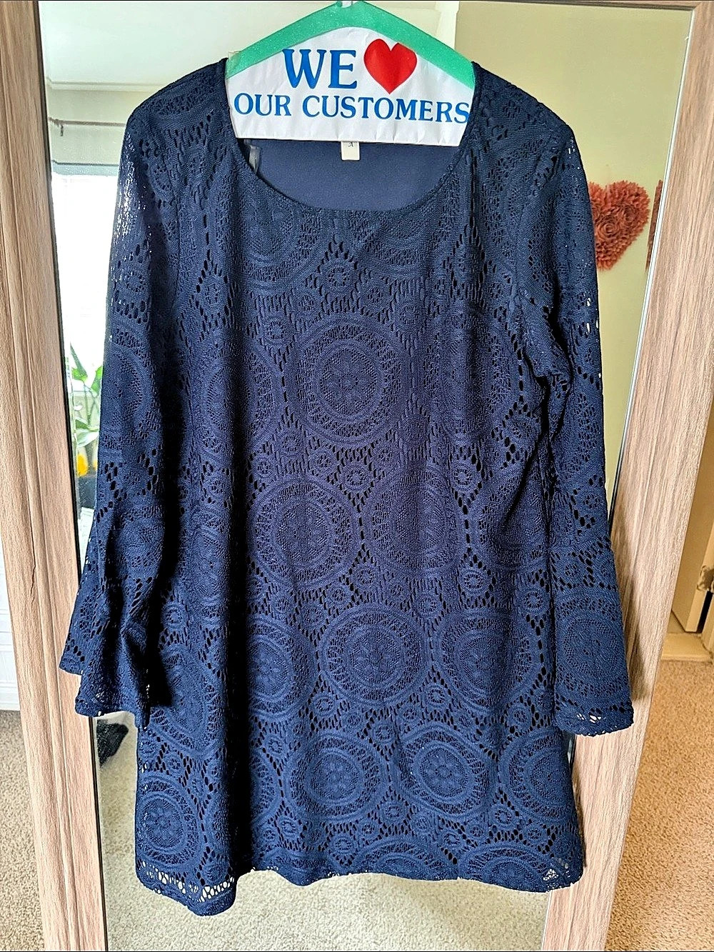 Women’s  Blue Size large Like New